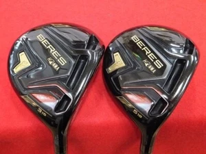 Honma BERES BLACK Wood set 3W & 5W / ARMRQ MX BLACK SR - Picture 1 of 10