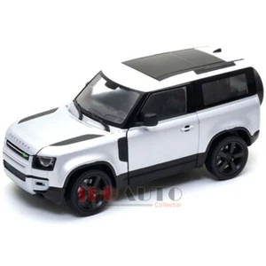 Welly 2020 Land Rover Defender modelo diecast 1/26 coche plateado 24110 W-Sil - Imagen 1 de 2