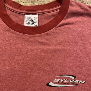 VTG Sylvan Boats T-Shirt SYLVAN The Boat Of Choice Men XL Authentic Pigment EUC - Picture 1 of 9