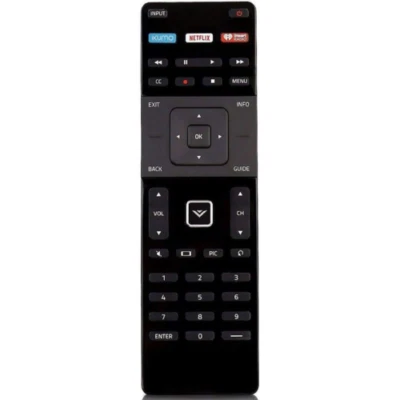 XRT122 Remote for VIZIO Smart TV D32-D1 D32H-D1 D32X-D1 D39H-D0 D40-D1 Black - Image 1 of 3