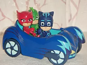 Just Play PJ Masks Cat Boy 3 PKW 3,5" Gekko Owlette Catboy Figuren - Bild 1 von 5