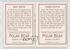 2003 Topps 205 Triple Folders Polar Bear Back Bret Boone Ichiro Suzuki #TF48