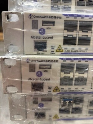 OmniSwitch 6850E-P48 (OS6850E-P48) 48-port 10/100/1000 Power over Ethernet - Image 1 of 4