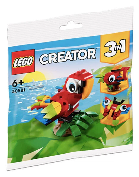 LEGO Creator 3-en-1 Loro Tropical 30581 Mariposa - Imagen 1 de 1