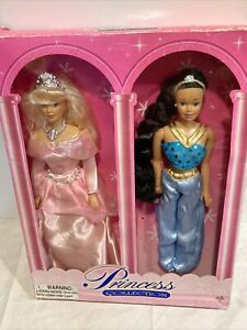 Disney Store Prinzessin Sammlung Aschenputtel & Jasmin Mode Puppen Set ~ Neu 🙂