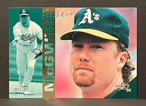 Select Mark McGwire 1994 atletismo de Oakland #57 - Imagen 1 de 2