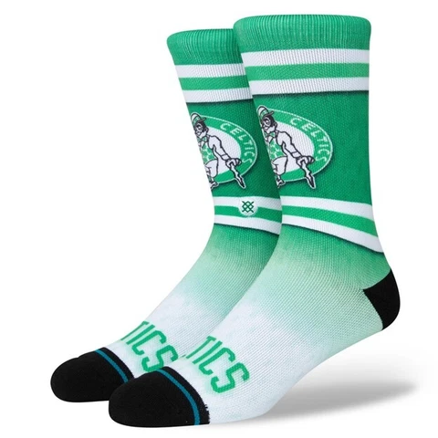 BOSTON CELTICS STANCE Premium Crew Socks Size L (Fits US Men's Shoe Size 9-13) Cover