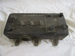 C-38/ARC-5 COMMAND RADIO RECEIVER TRIPLE RX CONTROL BOX VHF MHF ICS RARE A7 - Zdjęcie 1 z 6
