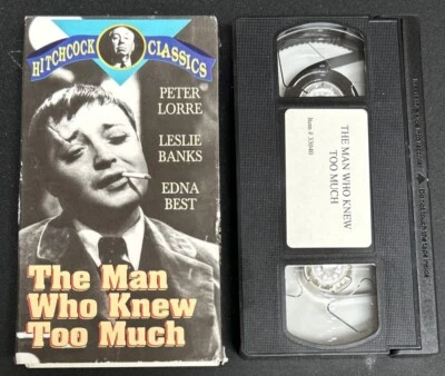 The Man Who Knew Too Much Hitchcock Classics Peter Lorre Leslie Banks Edna Best - Image 1 of 4