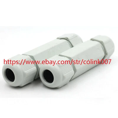2pcs Cable Protector 2T cable gland waterproof IP67 Outdoor cable jacket-white - Image 1 of 4