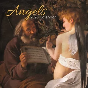 Angels - 2025 Square Wall Calendar 16 month by Gifted Stationery - Picture 1 of 4