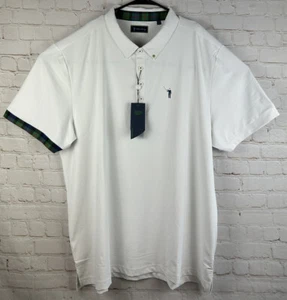 Neu mit Etikett Willliam Murray Poloshirt Herren Größe 3XL weiß Golfshirt Performance Stretch - Bild 1 von 9