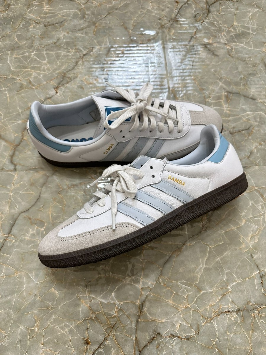 adidas Samba OG White Halo Blue for Sale | Authenticity