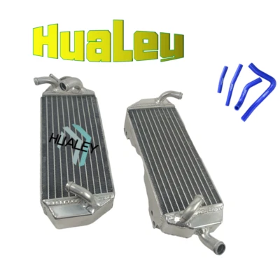 Radiator Blue Silicone Hose for 1996-2000 Suzuki RM250 RM 250 1997 1998 1999 - Image 1 of 4