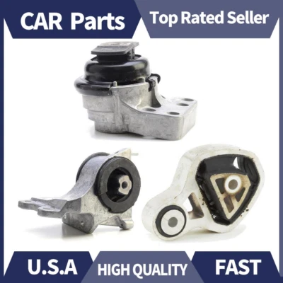 Juego de 3 piezas de soportes de motor y montaje de transmisión automática para Ford Taurus 17-13 L4-2,0 L Foto 1 de 4