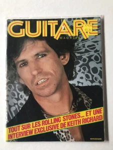 Guitare French text June 1982 Rolling Stones - Picture 1 of 1