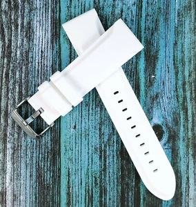 Hadley Roma MS3377 28 mm Genuine Silicone Sports Strap / Band - Picture 1 of 12