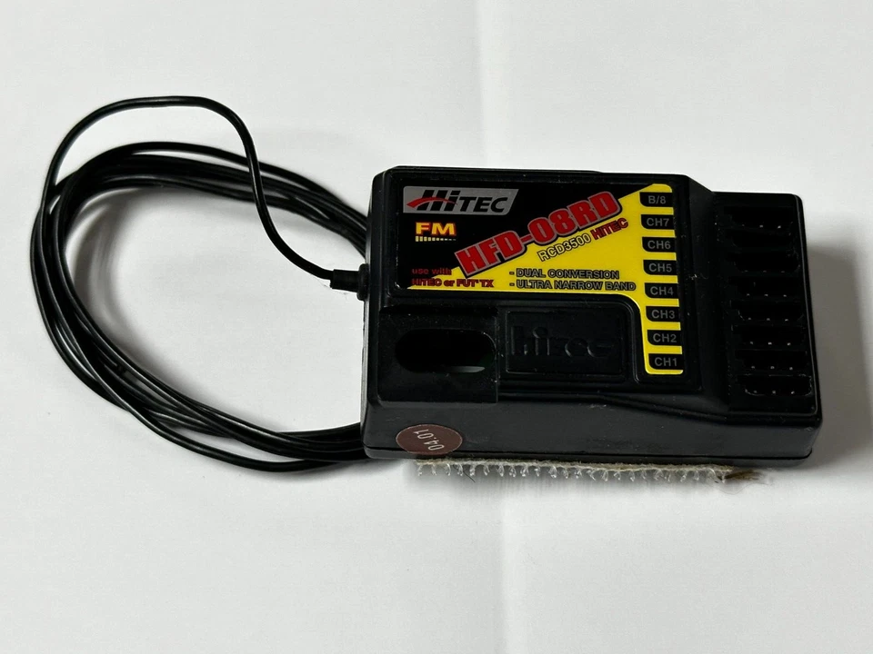 Excellent Hitec RCD3500 Negative Shift 72mhz RC Airplane Receiver : Futaba Hitec - Image 1 of 1