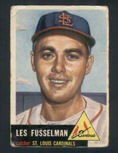 1953 Topps #218 Les Fusselman GVG Cardinals 80192 