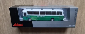 Schuco 1:87 MB O 302 Polizei bus Deutschland *New in box - Picture 1 of 4