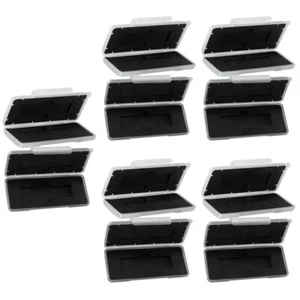 5 Pieces Hard Disk Protection Box Travel Storage Case Drive Carrying - Photo 1/12