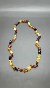 Hermoso Collar Genuino Ámbar Báltico para Niña/Mujer MEZCLA - Imagen 1 de 3