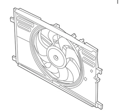 NUEVO Módulo Ventilador Radiador Mopar Genuino Jeep Renegade 68552370AA Foto 1 de 2