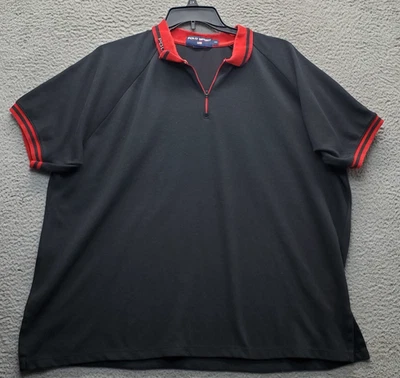 Polo Ralph Lauren Polo Shirt Men 2XL Black Golf Performance Short Sleeve Popover - Image 1 of 4