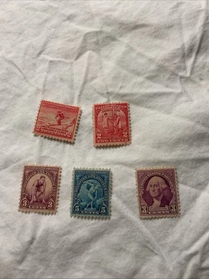 U.S.-(-1932-)-Sc.#716-720-HISTORICAL EVENTS LOT Of 5 Stamps -MH-#11 - Image 1 of 2