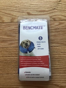 BENCMATE Protective Inflatable Collar for Dogs Size Small Blue New in Box - Picture 1 of 3