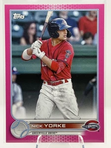 2022 Topps Pro Debut #PD-78 Nick Yorke Fuchsia #/199 - Picture 1 of 2