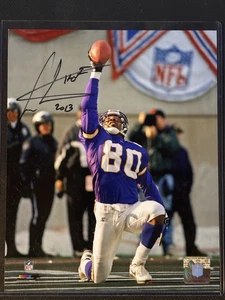 Cris Carter Autographed/Signed Minnesota Vikings 8x10 Photo Fanatics - Picture 1 of 3