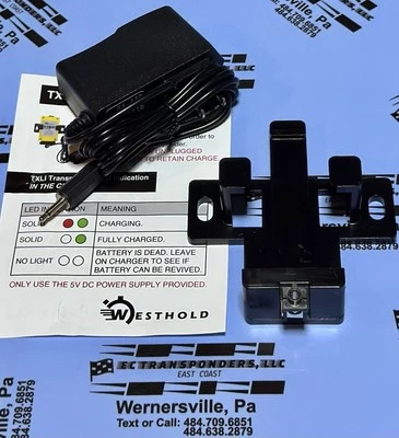 WESTHOLD TRANSPONDER CHARGER COMBO - FOR ORIGINAL STYLE YELLOW - Image 1 of 2