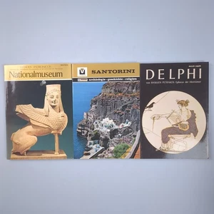 Griechenland Archäologie Geschichte 3x Buch Nationalmuseum Delphi Santorini - Bild 1 von 1