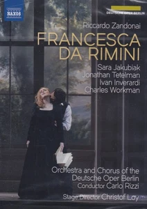 RICCARDO ZANDONAI - DVD - FRANCESCA DA RIMINI - Deutsche Oper Berlin  ( Neu ) - Bild 1 von 2