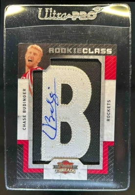 2009-10 Panini Threads Chase Budinger Rookie Class Letter Patch RC Auto #/640 - Image 1 of 2