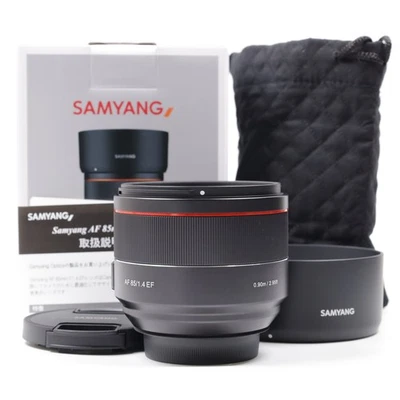 SAMYANG AF 85mm F1.4 for Canon EF mount [Unused] #5129K - Image 1 of 4