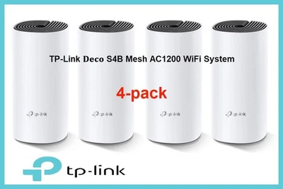TP-Link Deco S4R AC1200 Dual Band Whole Home Mesh Wi-Fi - 4 Devices - Image 1 of 3