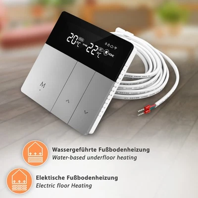 Thermostat WiFi Raumregler Temperaturegler Fußbodenheizung Raumthermostat B-Ware - Bild 1 von 4