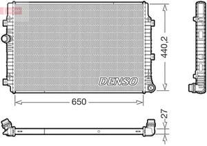DENSO Radiator For SKODA Yeti VW Beetle Caddy Alltrack Cc 09-20 5C0121251H - Picture 1 of 1