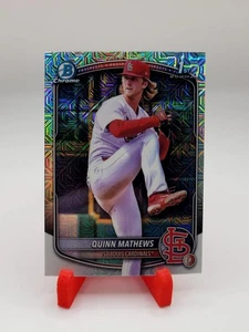 Quinn Mathews 1st 2025 Bowman Mega Box MOJO #BCP-25 Cardinals - Bild 1 von 2