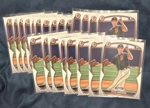 Lote Bowman Kyle Harrison 1st Bowman 2023 (x22) San Francisco Giants Prospect - Imagen 1 de 3