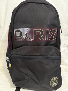 Mochila Escolar Nike Air Jordan Paris Saint G Negra/Burdeos 9A0334-KR3 Talla: L - Imagen 1 de 8