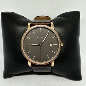 Skagen SKW6313 Men's Dark Brown Leather Analog Dial Quartz Genuine Watch HME738 - Picture 1 of 11