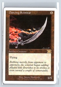 Dancing Scimitar Sixth Edition Rare – MTG Magic the Gathering Card - Picture 1 of 5
