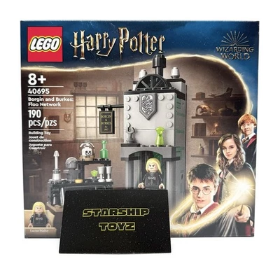 Nuevo y Retirado LEGO Harry Potter Borgin and Burkes Floo Network GWP Set No. 40695 Foto 1 de 4