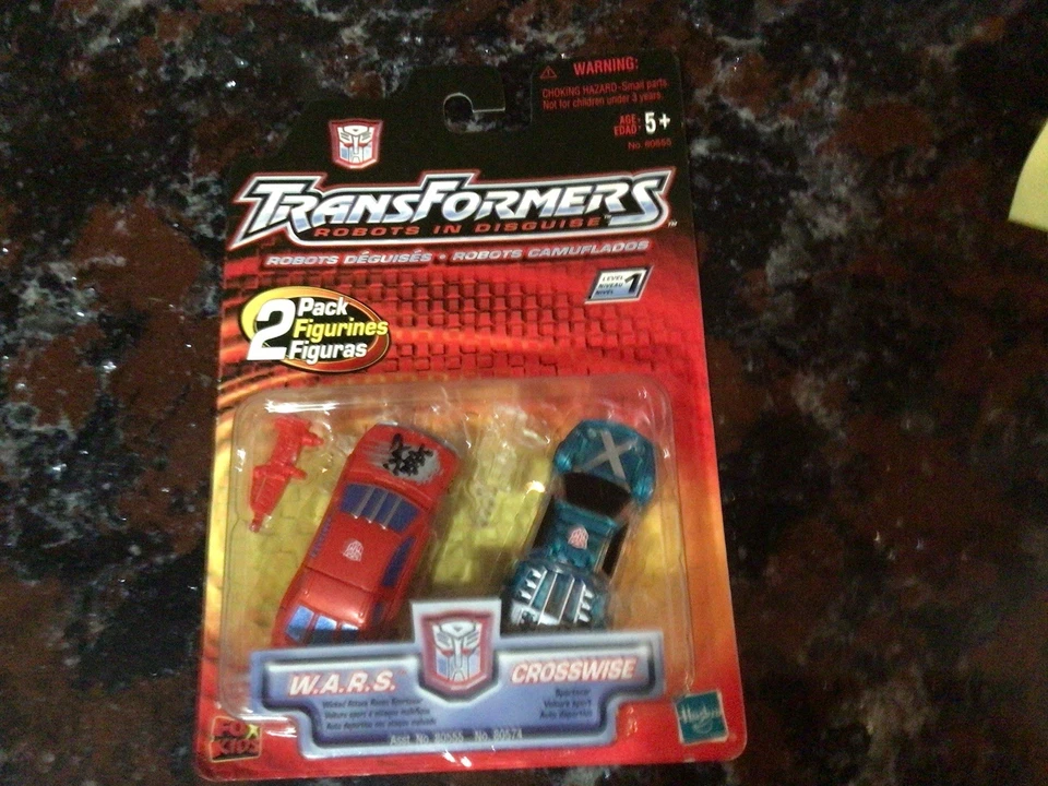 Transformers 2 Pack Figurines W.A.R.S. And Crosswise - Image 1 of 1