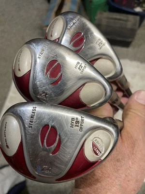 Orlimar ZX Juego Híbrido Offset 3 4 5 Mano Derecha Damas Flex Foto 1 de 4