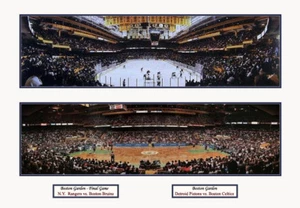 Foto enmarcada 20x28 de Celtics, Bruins at Boston Garden - Imagen 1 de 1