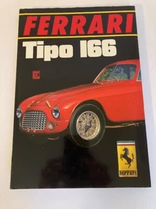 Ferrari Tipo 166 by Gianni Rogliatti Hardcover 1987 Motorbuch Verlag 1st Edition - Imagen 1 de 4